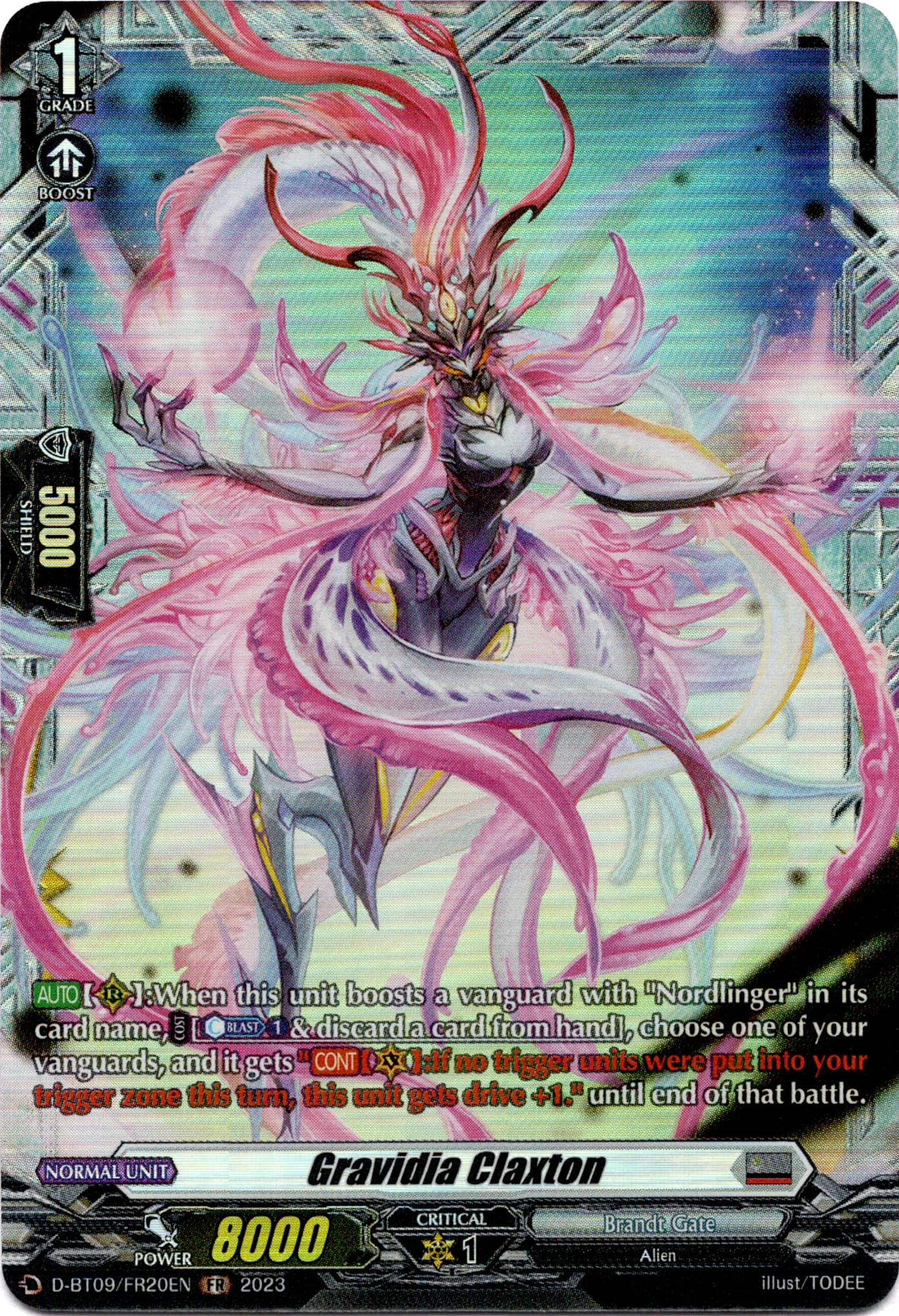 Gravidia Claxton - D-BT09/FR20EN - Dragontree Invasion