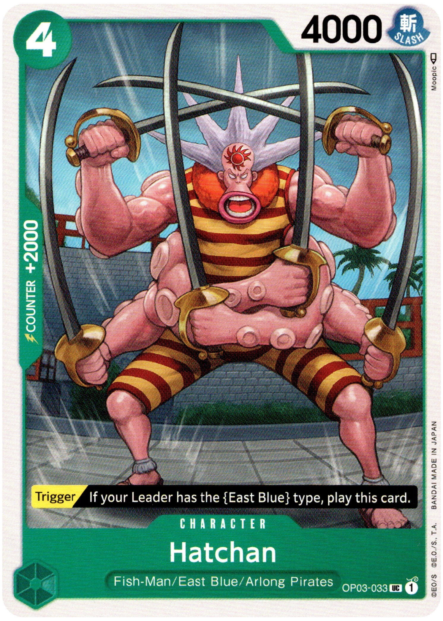 Hatchan - OP03-033 UC - Pillars of Strength