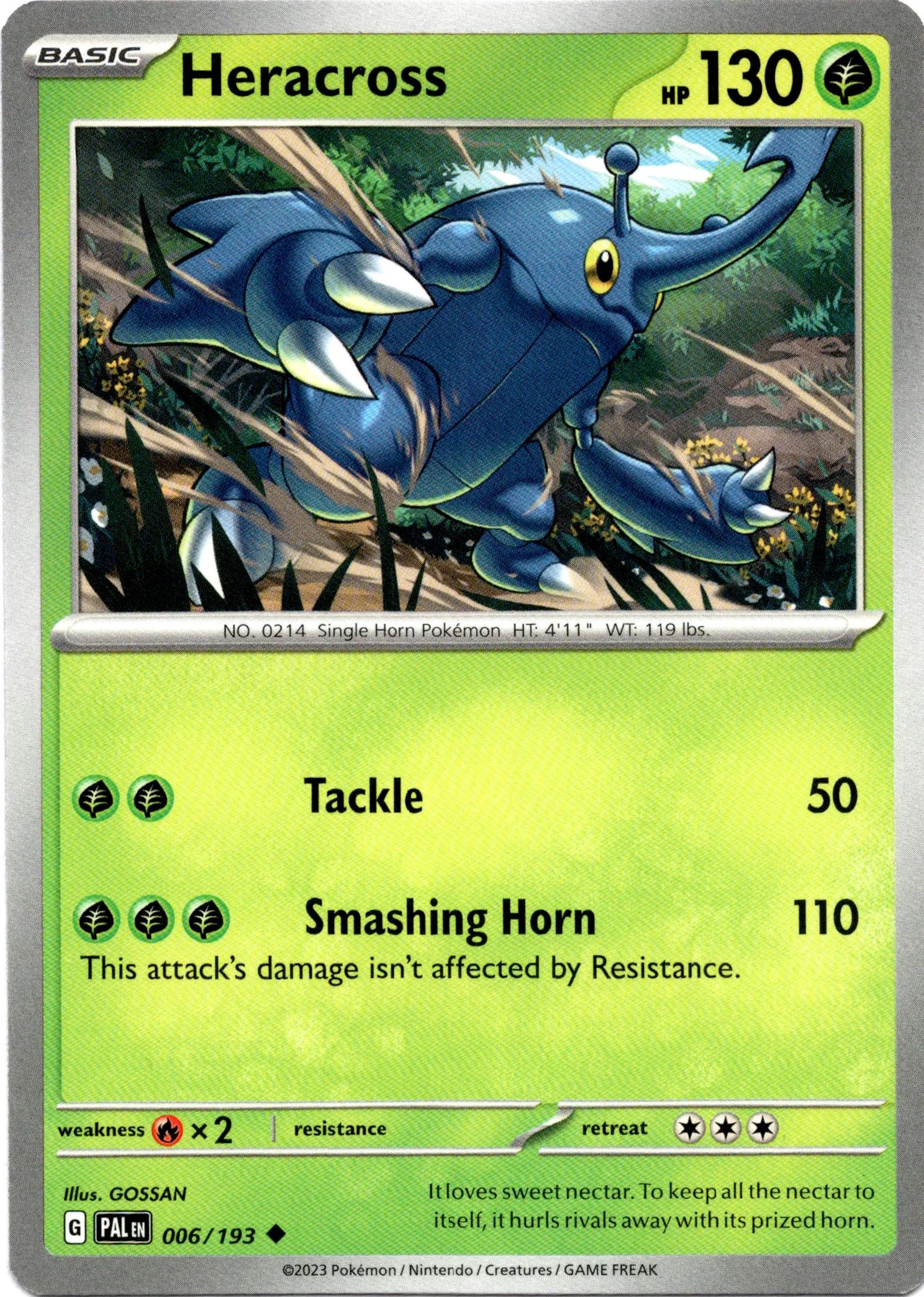 Heracross - 006/193 - Paldea Evolved