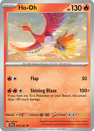 Ho-Oh - 019/191 - Surging Sparks