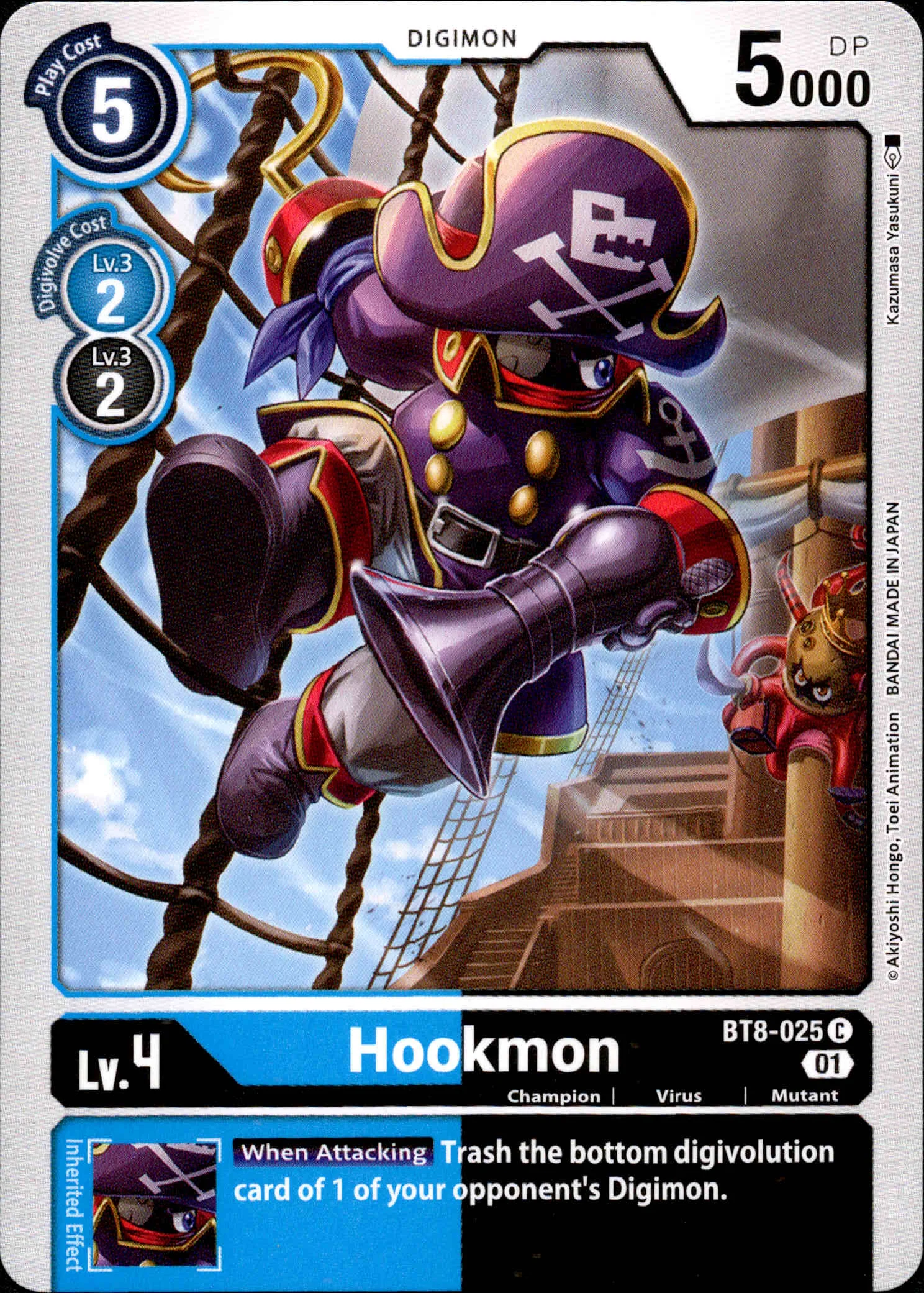 Hookmon - BT8-025 C - New Awakening