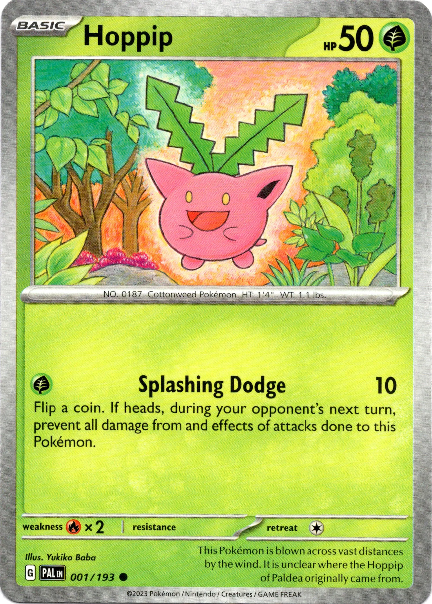 Hoppip - 001/193 - Paldea Evolved