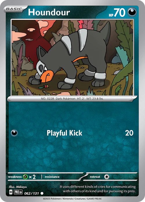 Houndour - 062/131 - Prismatic Evolutions