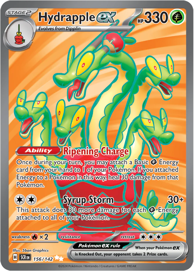 Hydrapple ex - 156/142 - Stellar Crown - Holo