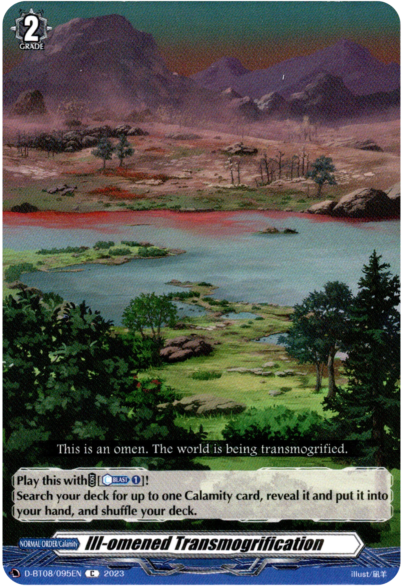 Ill-omened Transmogrification - D-BT08/095EN - Minerva Rising