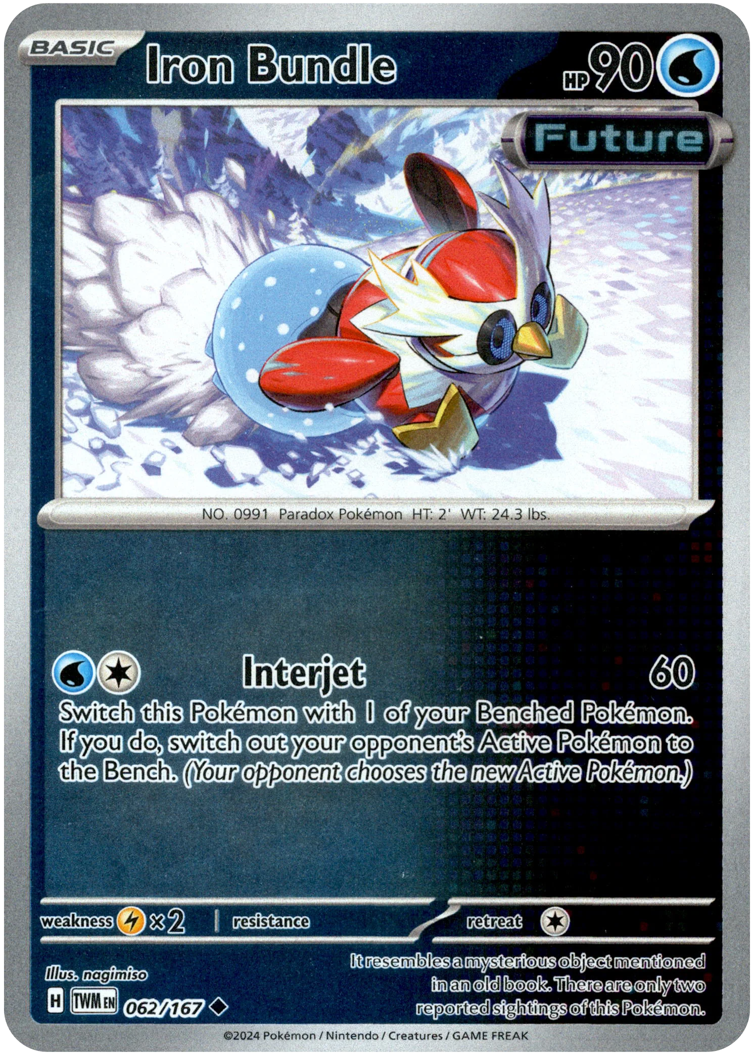 Iron Bundle - 062/167 - Twilight Masquerade - Reverse Holo