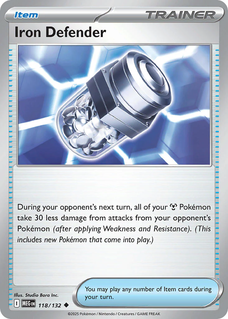 Iron Defender - 118/132 - Mega Evolution