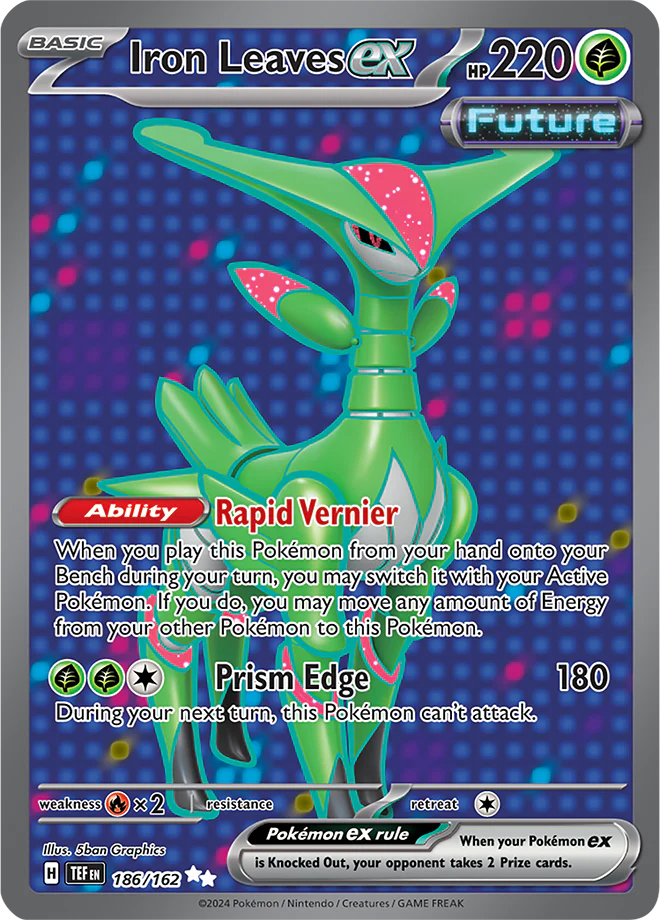 Iron Leaves ex - 186/162 - Temporal Forces - Holo