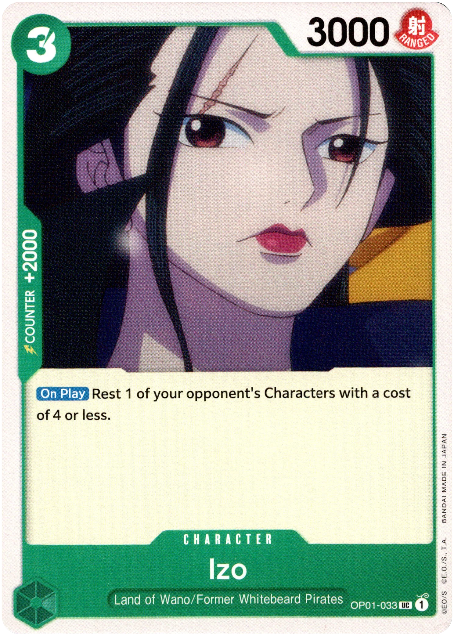 Izo - OP01-033 UC - Romance Dawn