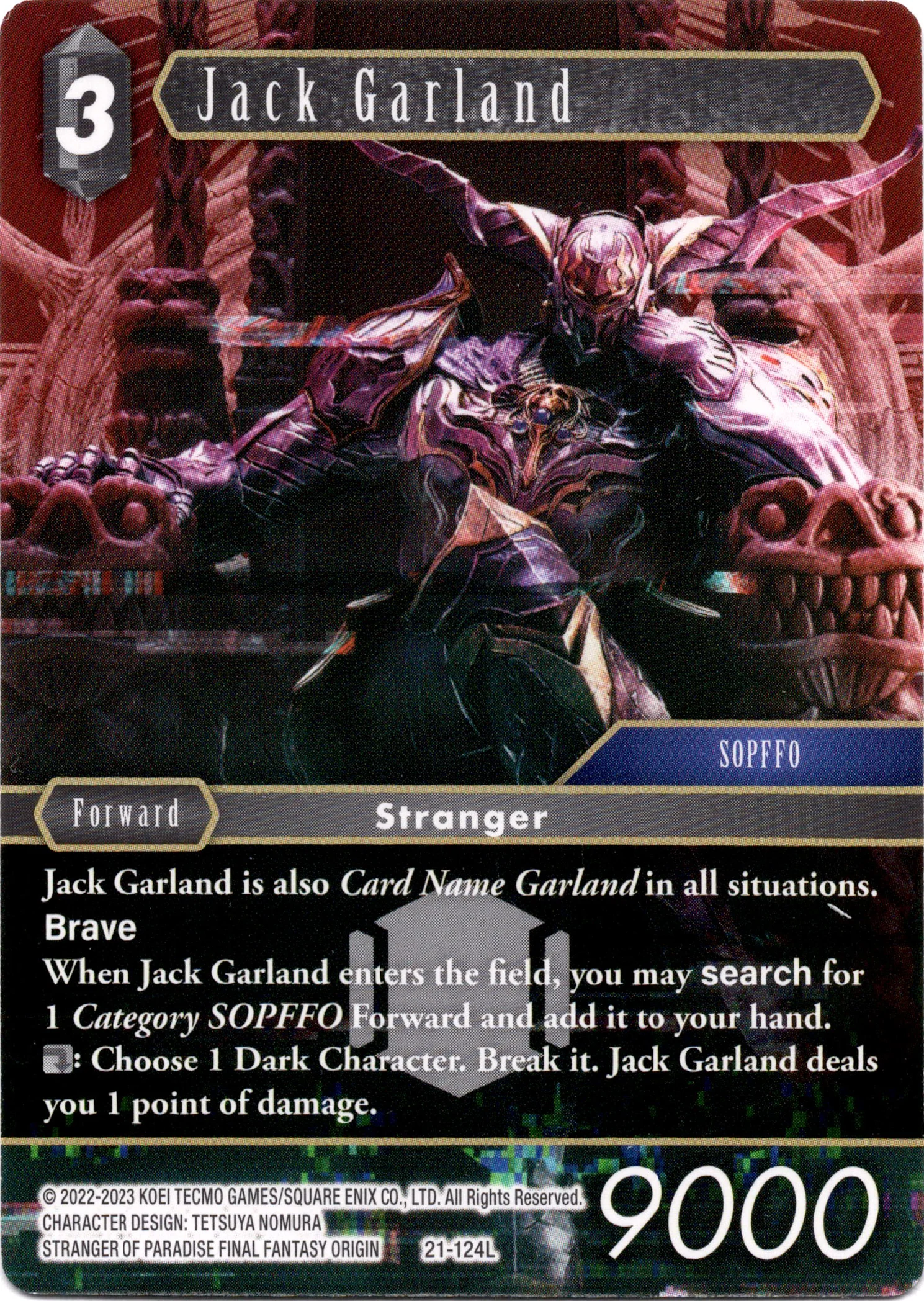 Jack Garland - 21-124L - Beyond Destiny