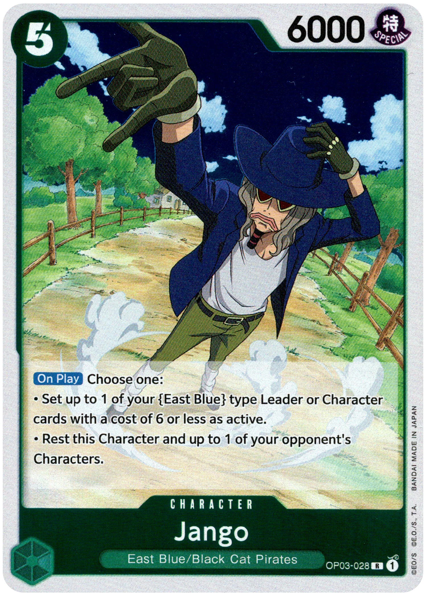 Jango - OP03-028 R - Pillars of Strength - Foil