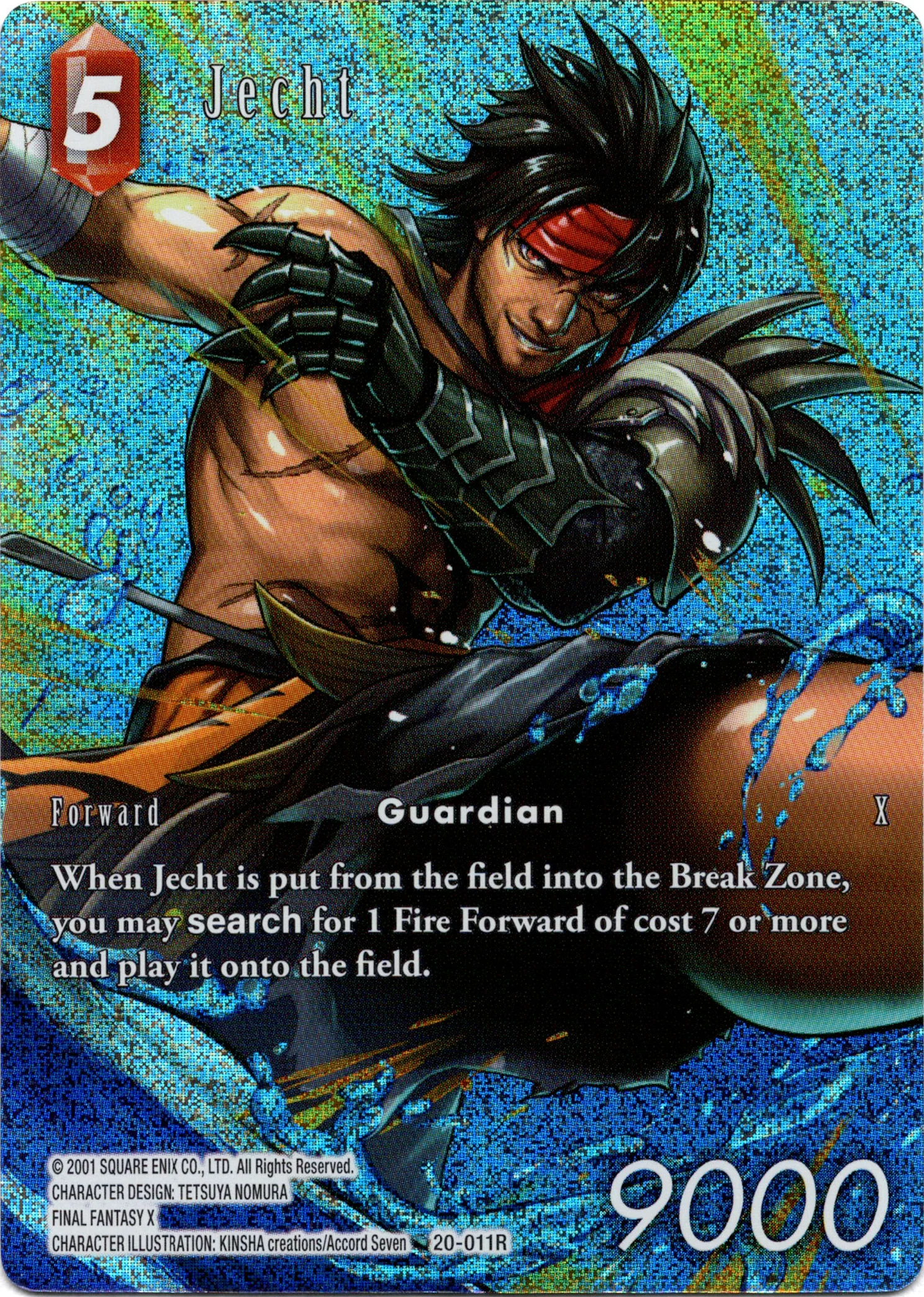 Jecht Full Art - 20-011R - Dawn of Heroes - Foil
