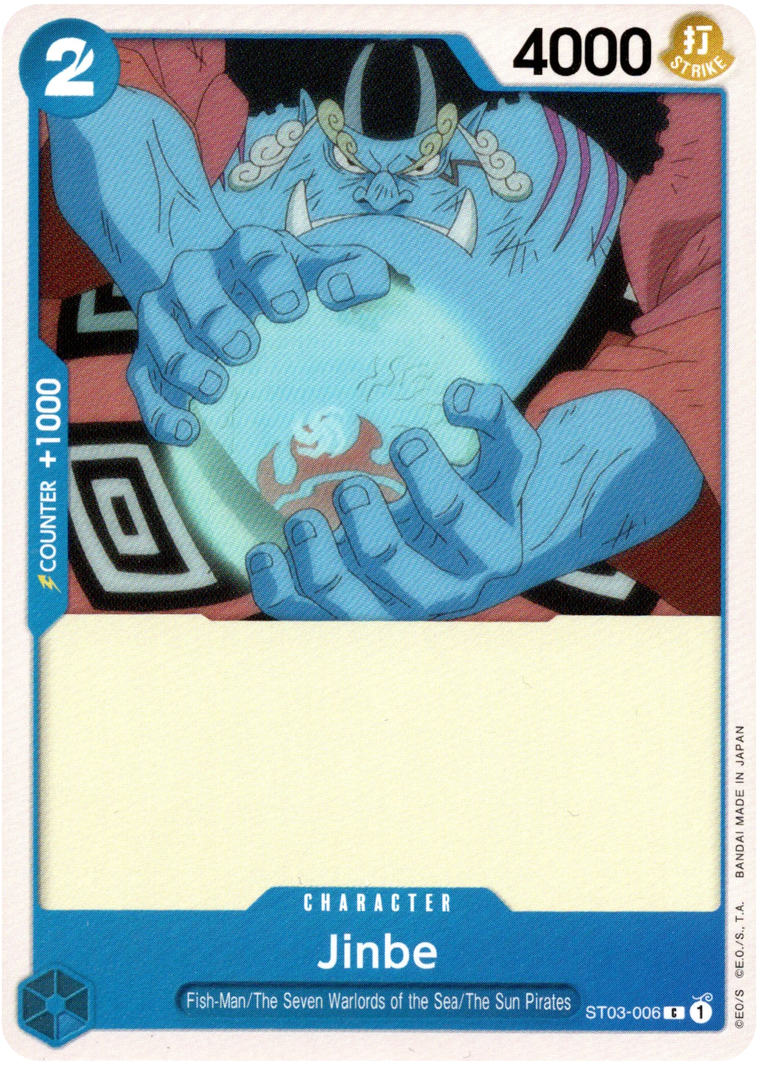 Jinbe - ST03-006 C - Starter Deck