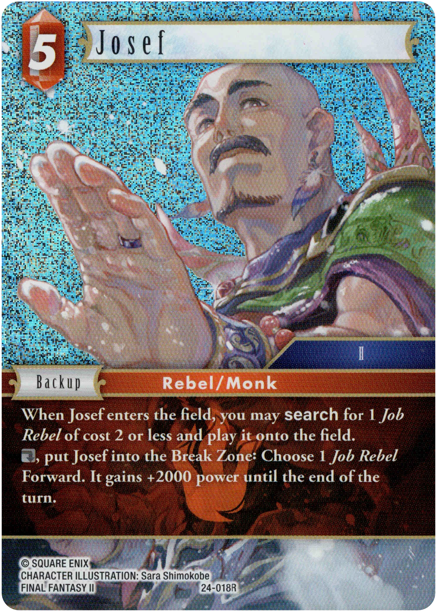 Josef - 24-018R - Hidden Legends - Foil