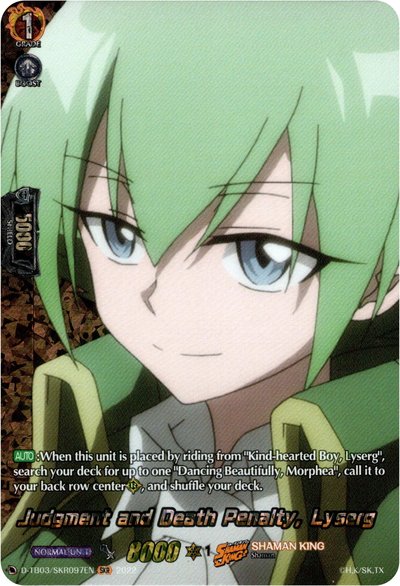 Judgment and Death Penalty, Lyserg - D-TB03/SKR097EN - Shaman King