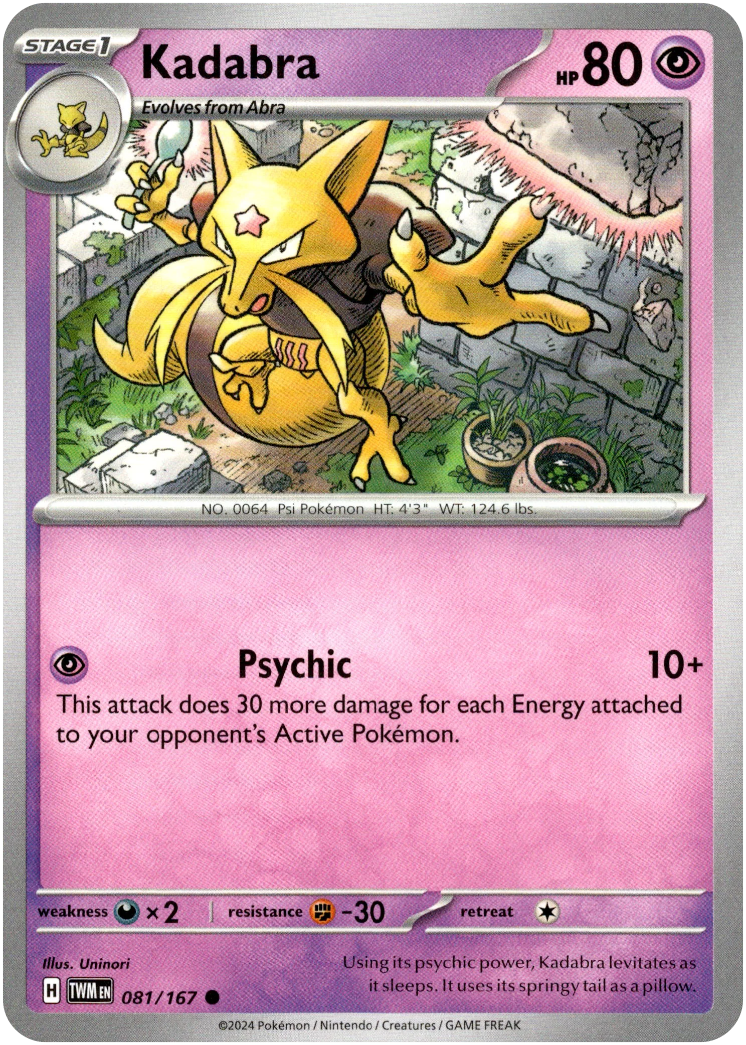 Kadabra - 081/167 - Twilight Masquerade