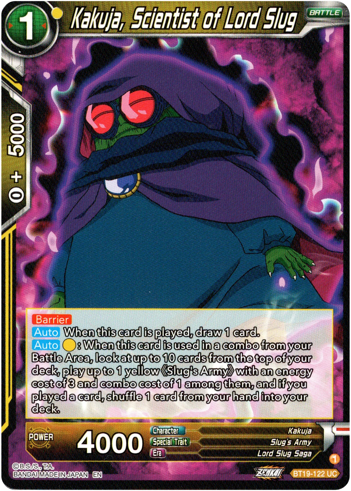 Kakuja, Scientist of Lord Slug - BT19-122 - Fighter's Ambition