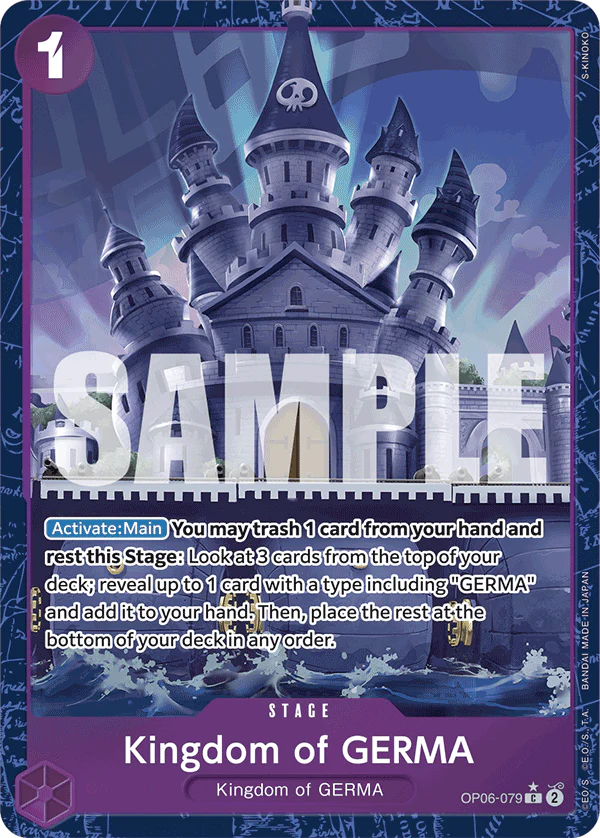 Kingdom of GERMA Alternate Art - OP06-079 C - The Best - Foil