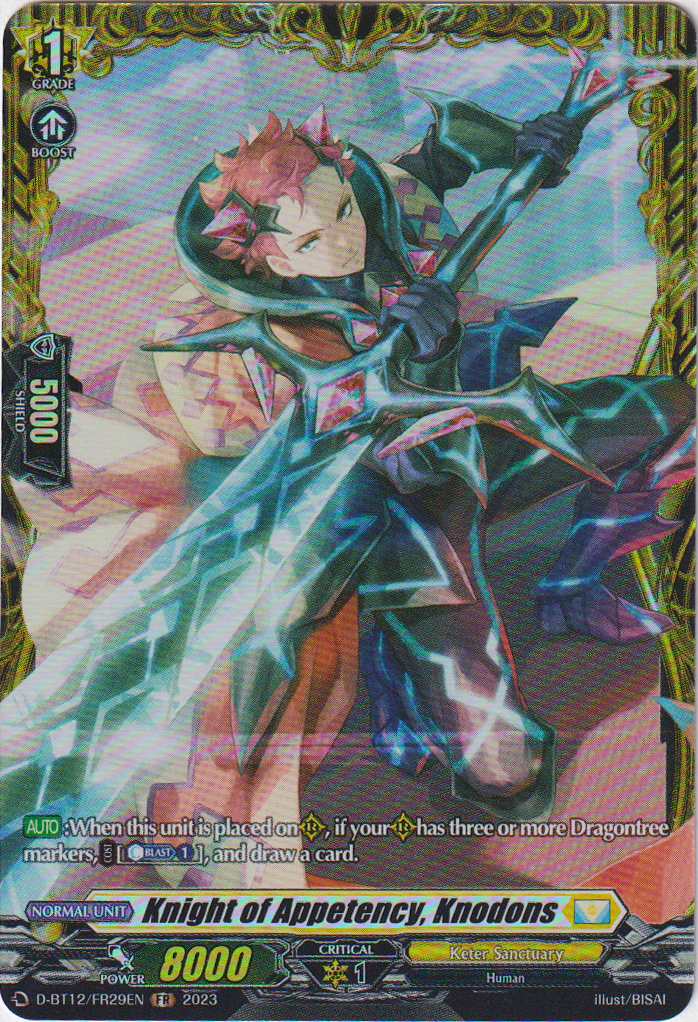 Knight of Appetency, Knodons - D-BT12/FR29EN - Evenfall Onslaught