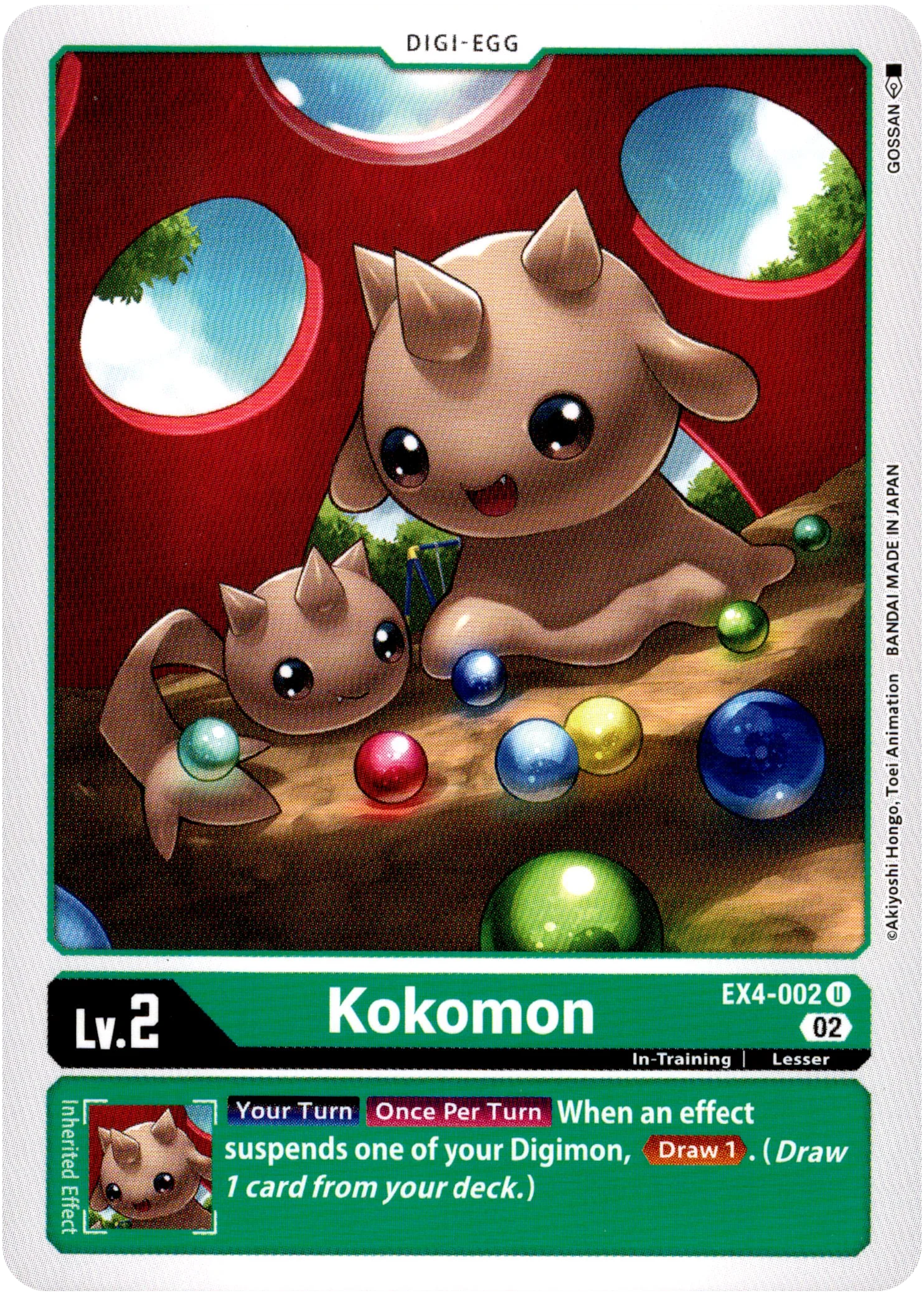 Kokomon - EX4-002 U - Alternative Being