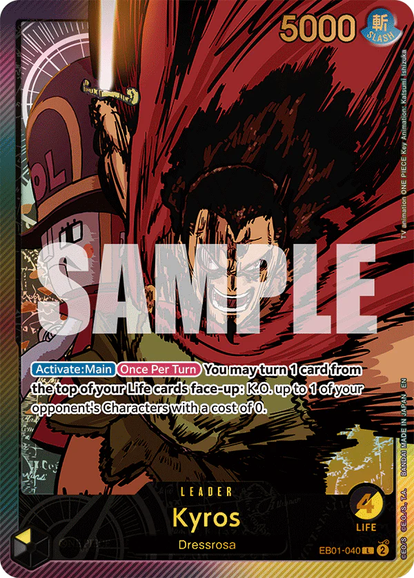 Kyros (SPR) - EB01-040 L - Anime 25th Collection - Foil