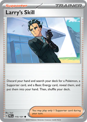 Larry's Skill - 115/131 - Prismatic Evolutions