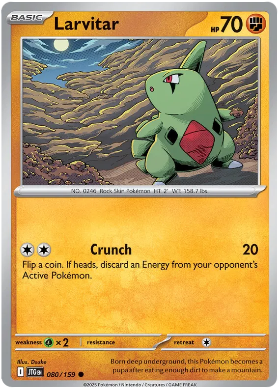 Larvitar - 080/159 - Journey Together