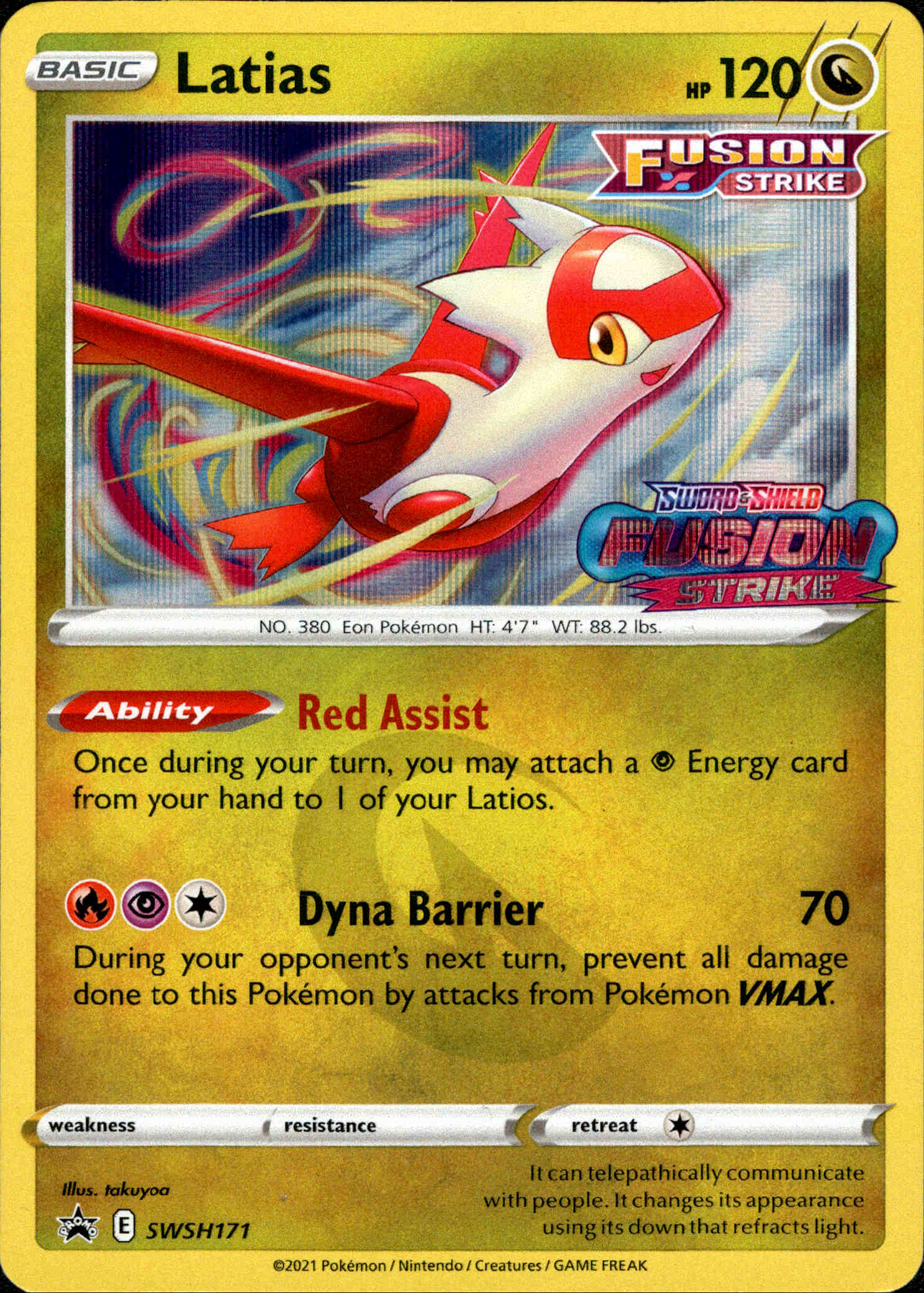 Latias - SWSH171 - Sword & Shield Promo