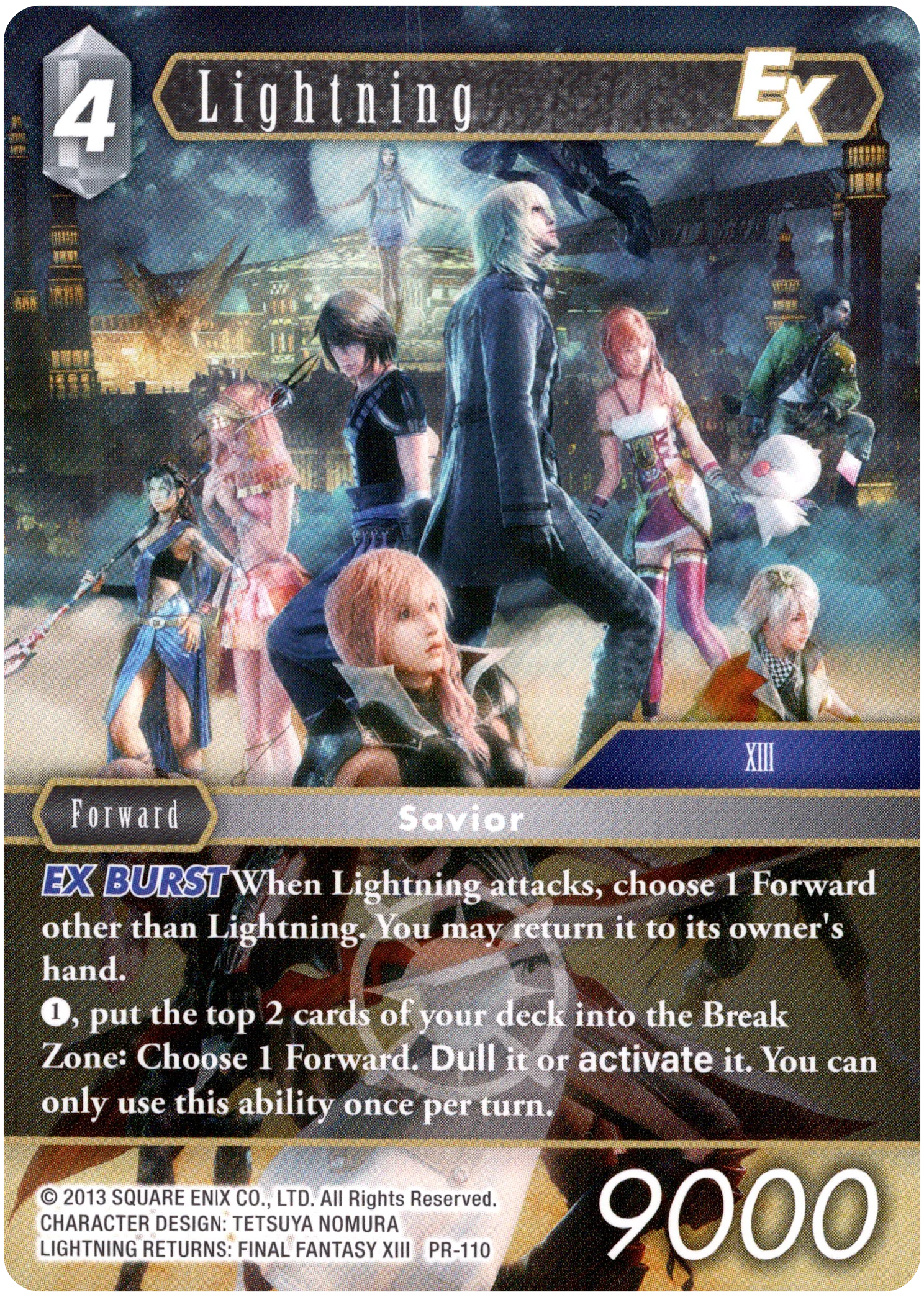 Lightning - PR-110 - Final Fantasy Promo