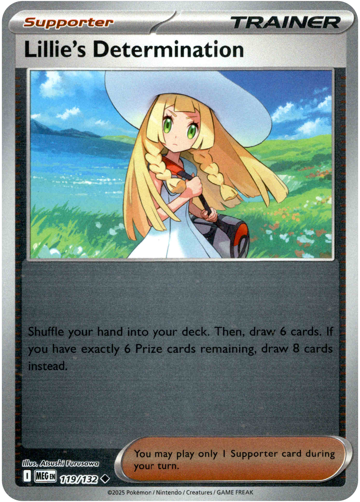 Lillie's Determination - 119/132 - Mega Evolution - Reverse Holo