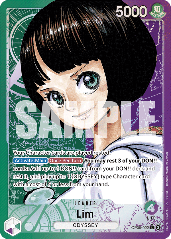 Lim (Parallel) - OP09-022 L - Emperors in the New World - Foil