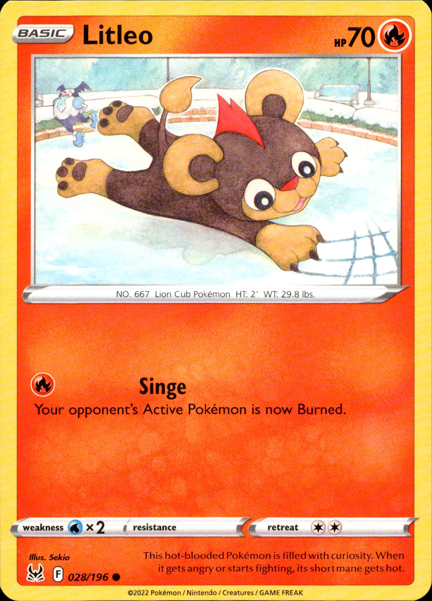 Litleo - 028/196 - Lost Origin