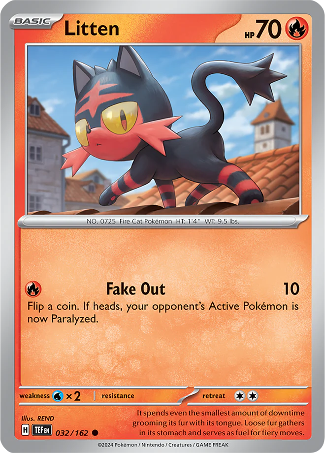 Litten - 032/162 - Temporal Forces