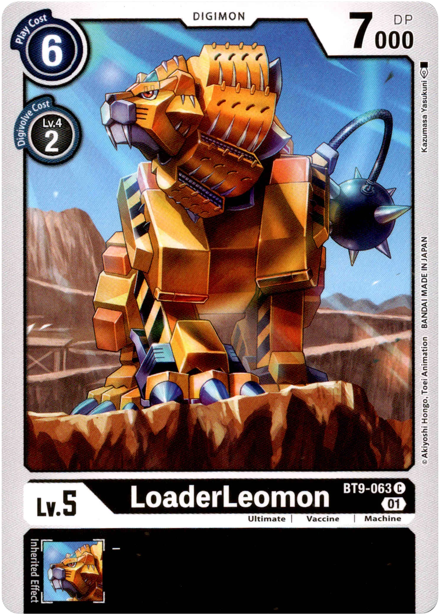 LoaderLeomon - BT9-063 C - X Record