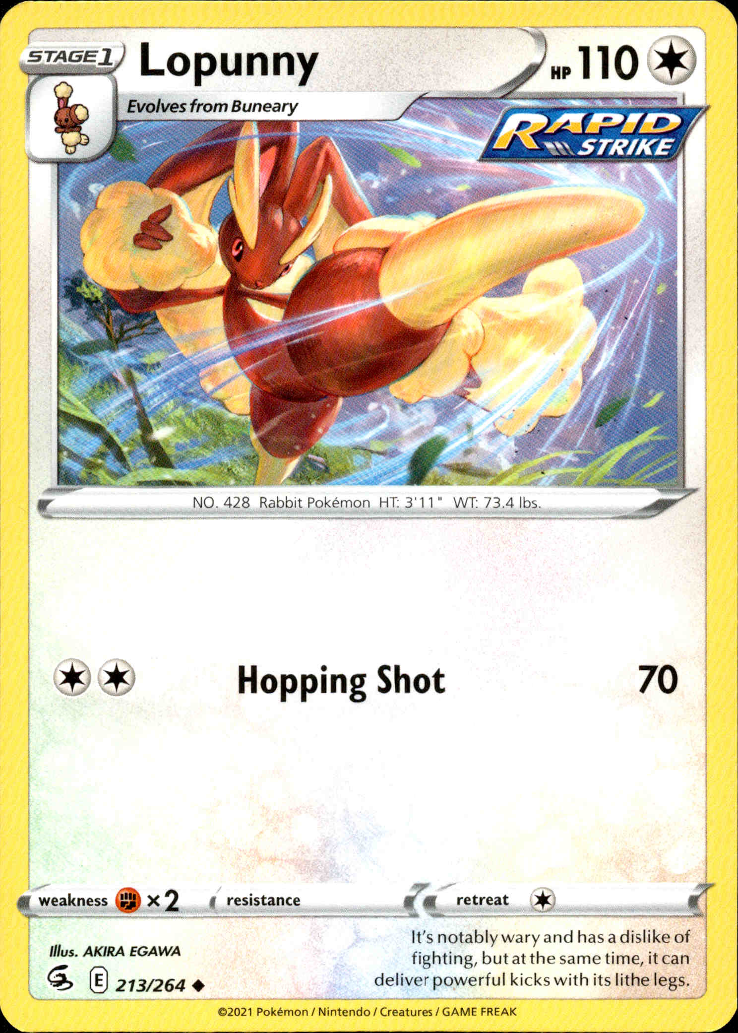 Lopunny - 213/264 - Fusion Strike