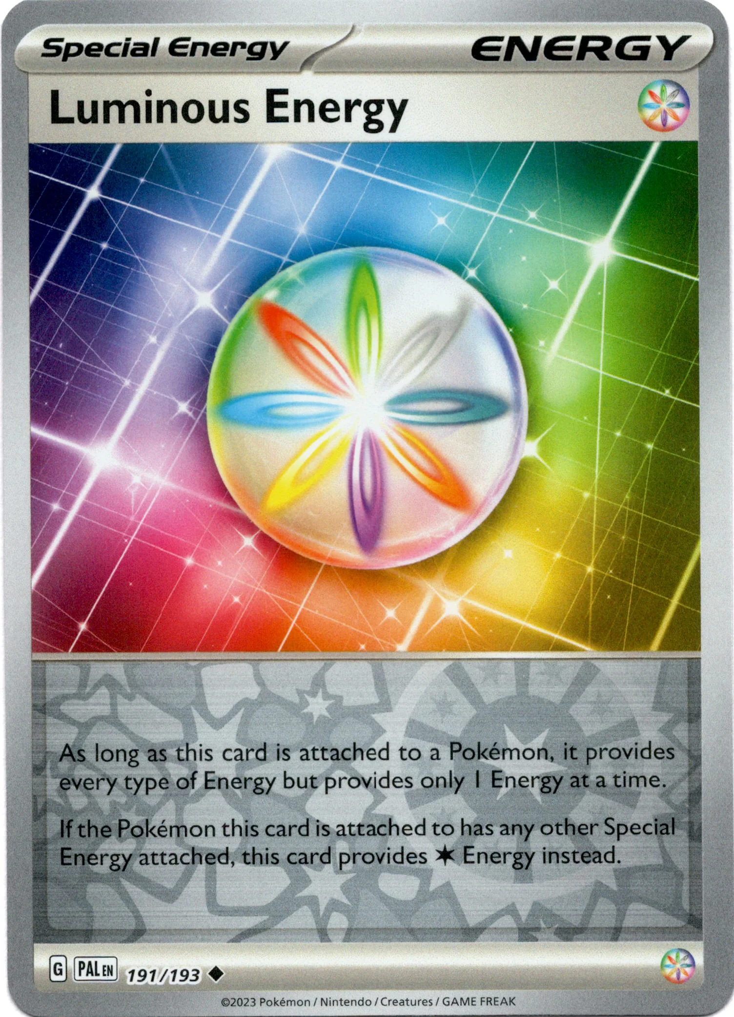Luminous Energy - 191/193 - Paldea Evolved - Reverse Holo