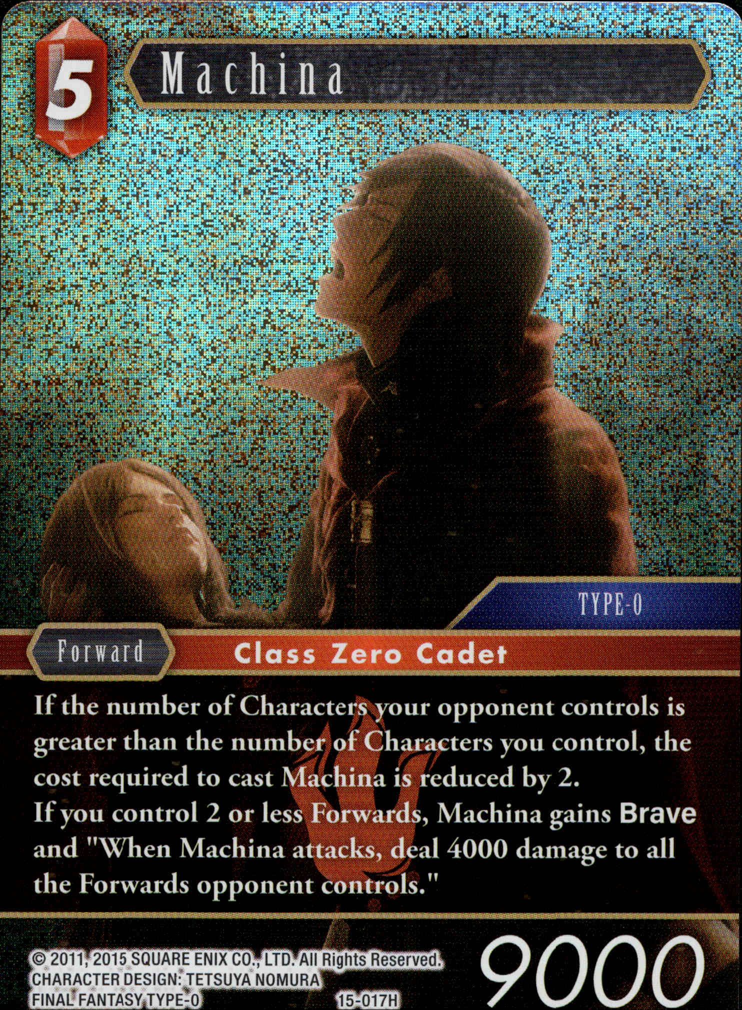 Machina - 15-017H - Crystal Dominion - Foil