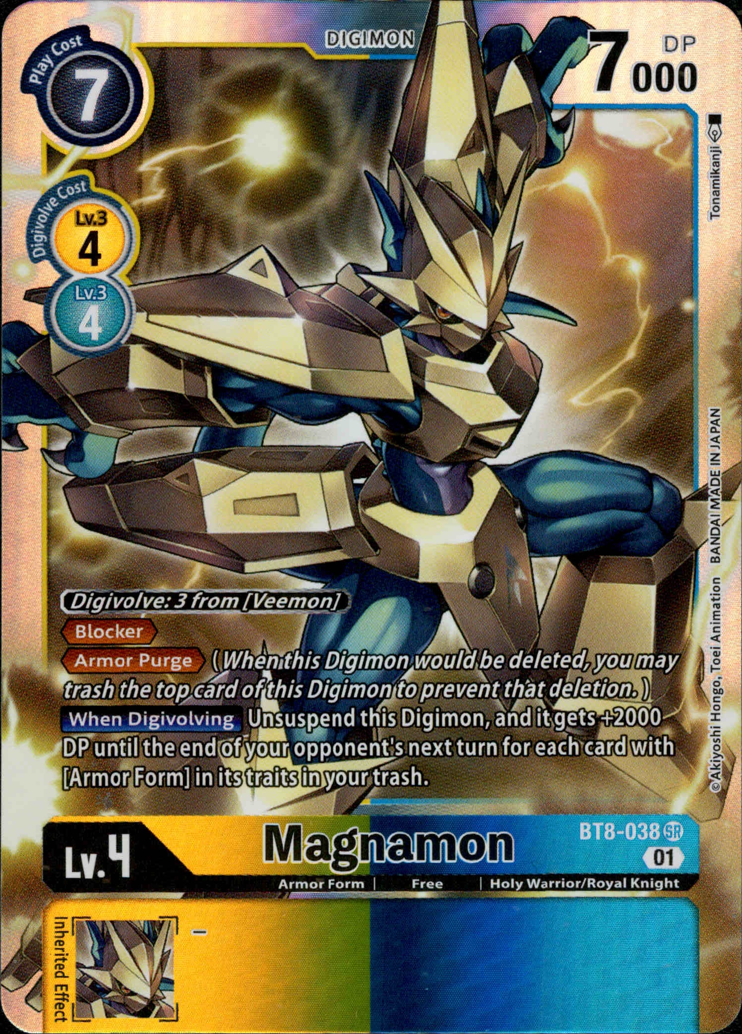 Magnamon - BT8-038 SR - New Awakening - Foil