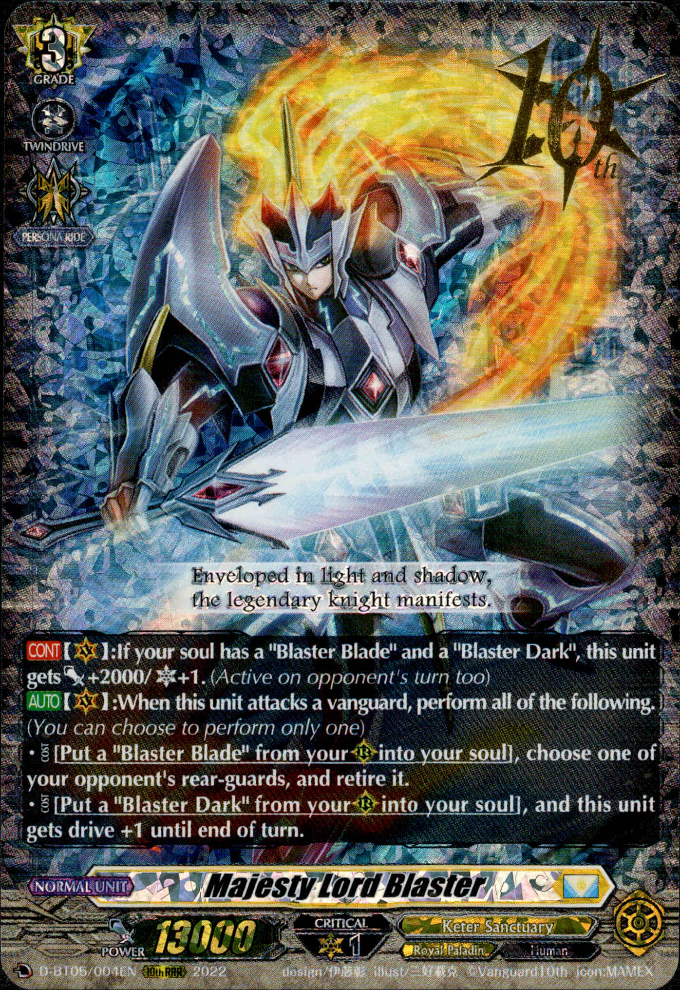 Majesty Lord Blaster - D-BT05/004 - Triumphant Return of the Brave Heroes