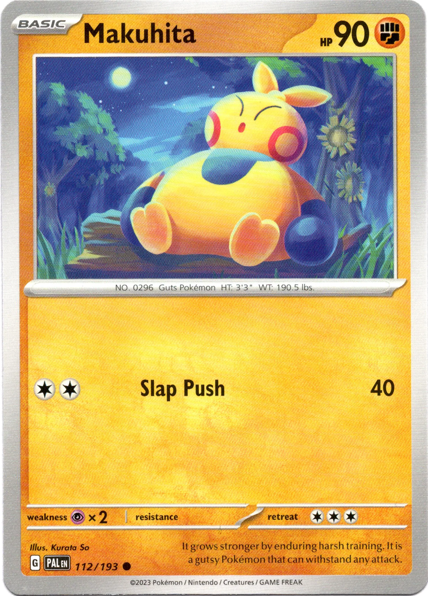 Makuhita - 112/193 - Paldea Evolved