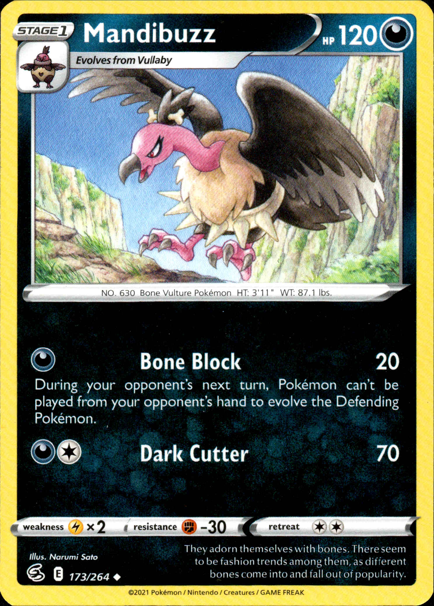 Mandibuzz - 173/264 - Fusion Strike