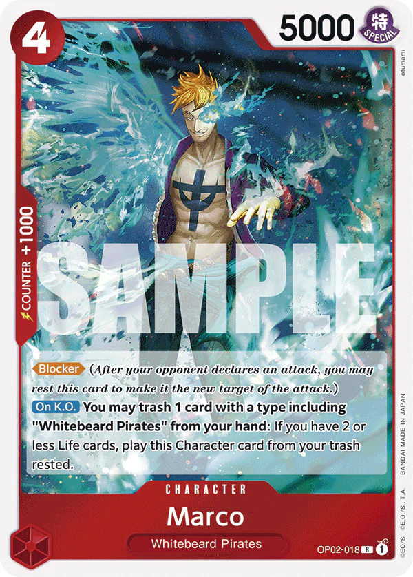 Marco (Reprint) - OP02-018 R - The Best