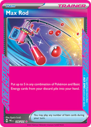Max Rod - 116/131 - Prismatic Evolutions - Holo