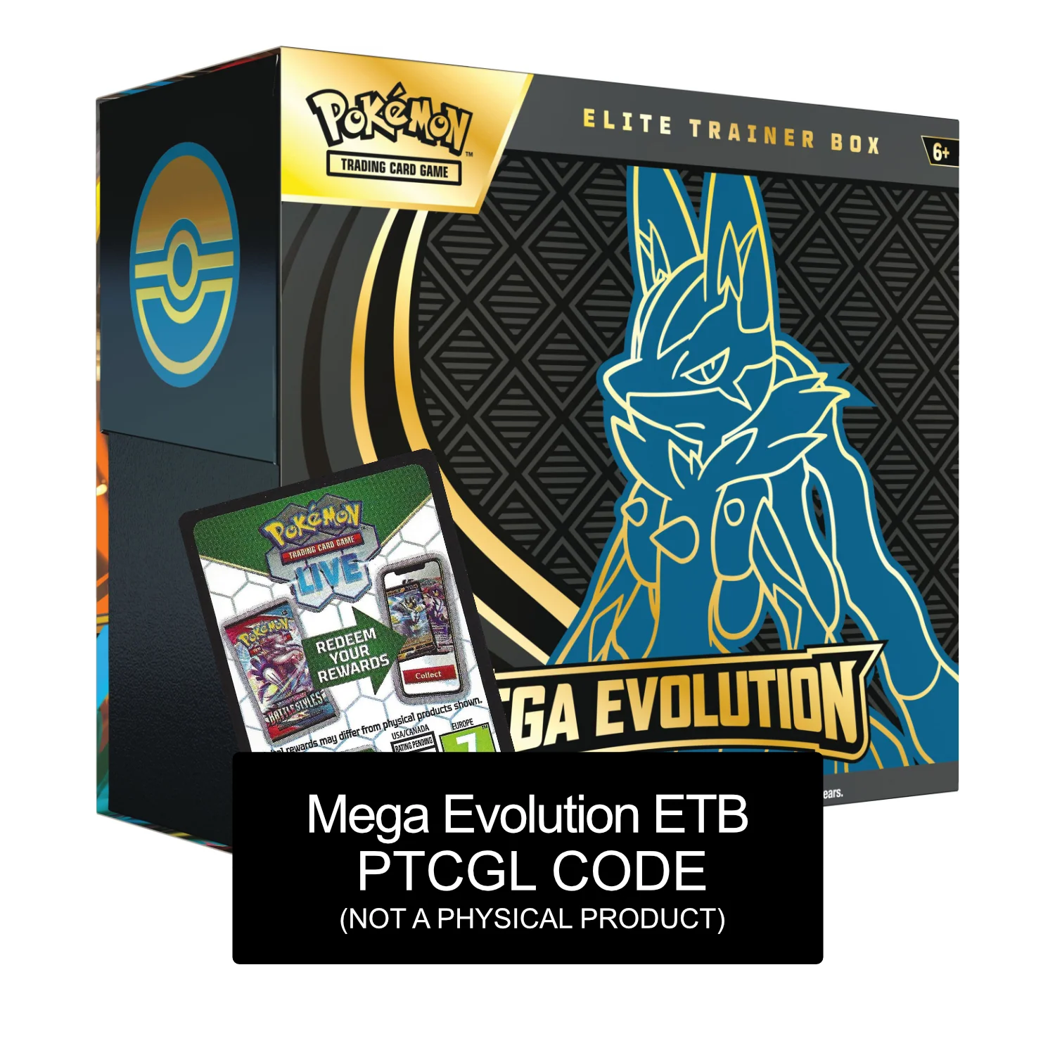Mega Evolution ETB - Lucario - PTCGL Code