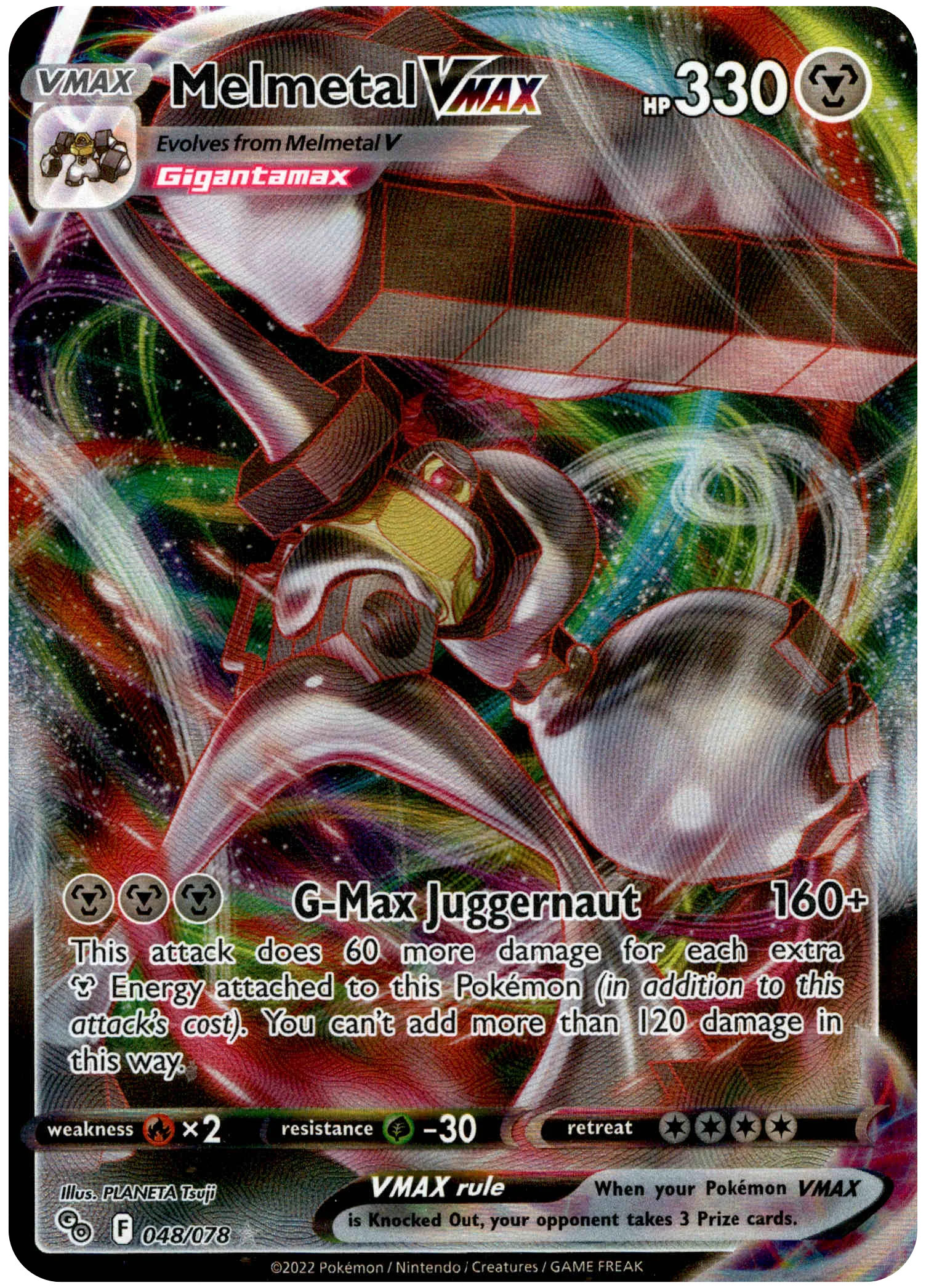 Melmetal VMAX - 048/078 - Pokemon Go