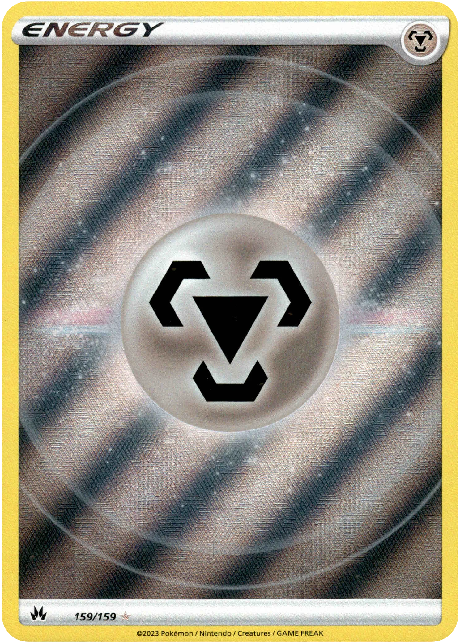 Metal Energy Full Art - 159/159 - Crown Zenith