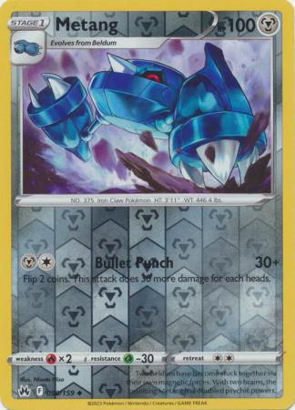 Metang - 090/159 - Crown Zenith - Reverse Holo