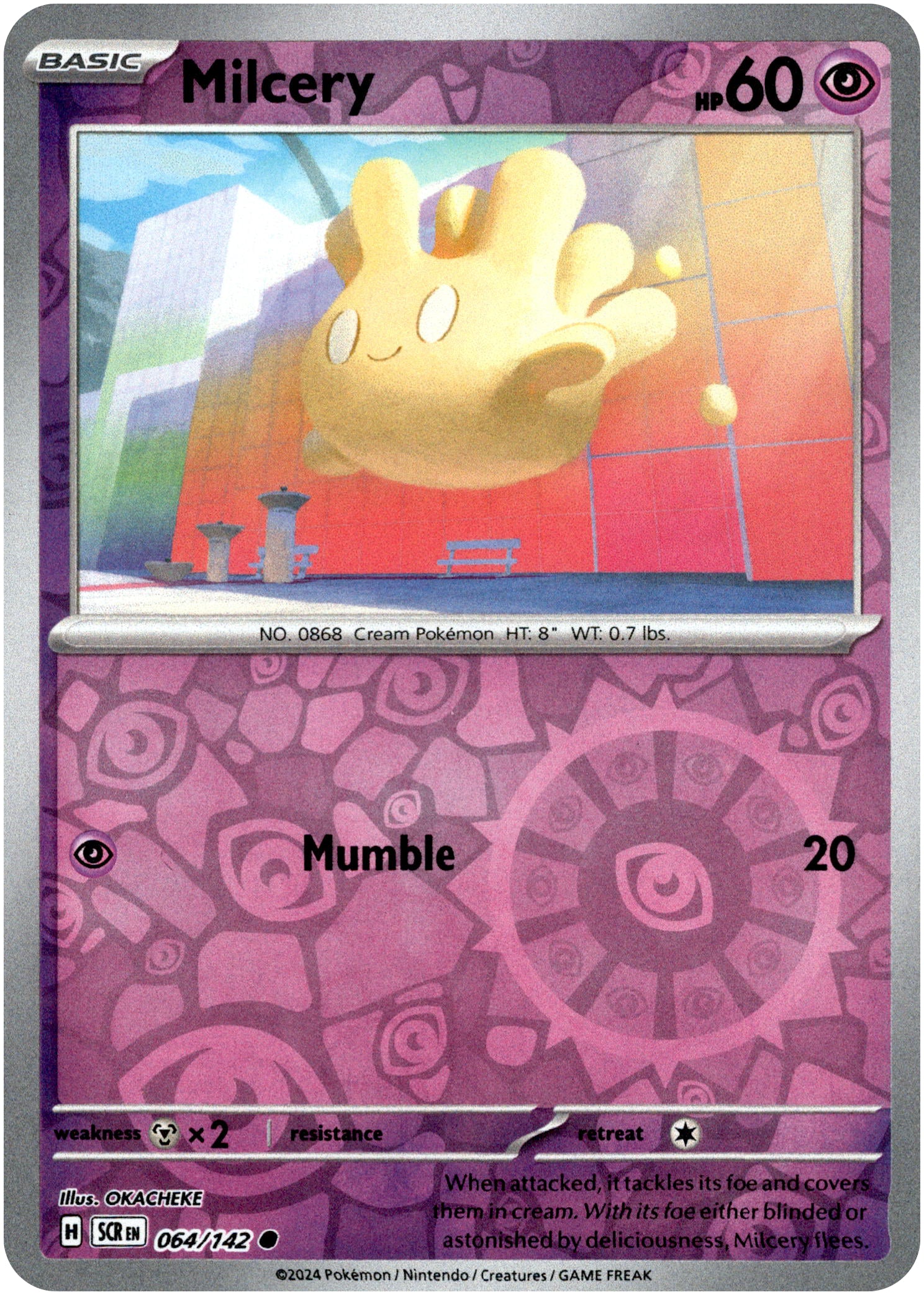 Milcery - 064/142 - Stellar Crown - Reverse Holo
