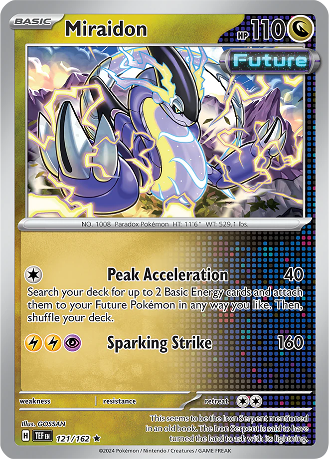 Miraidon - 121/162 - Temporal Forces - Holo