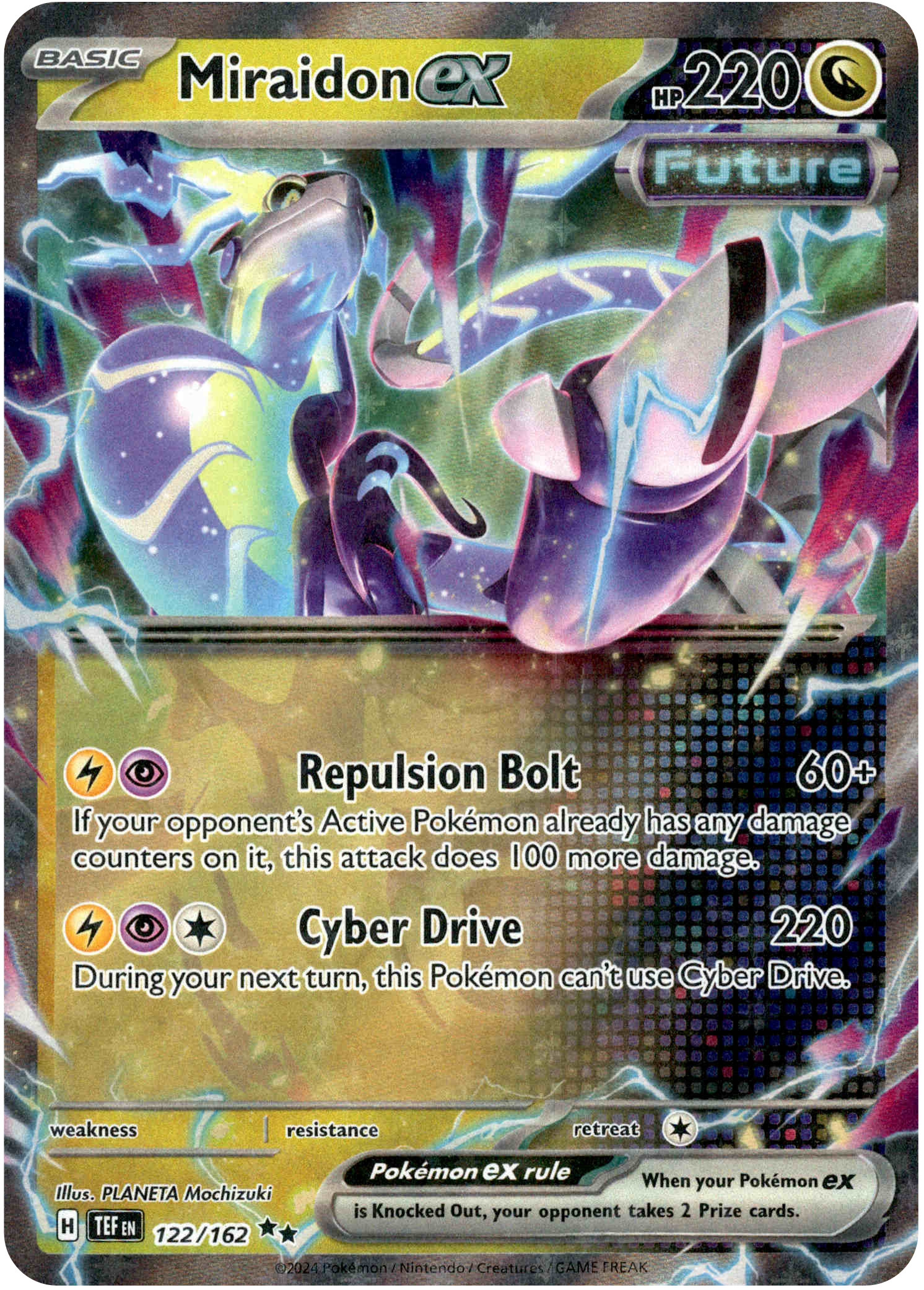 Miraidon ex - 122/162 - Temporal Forces - Holo